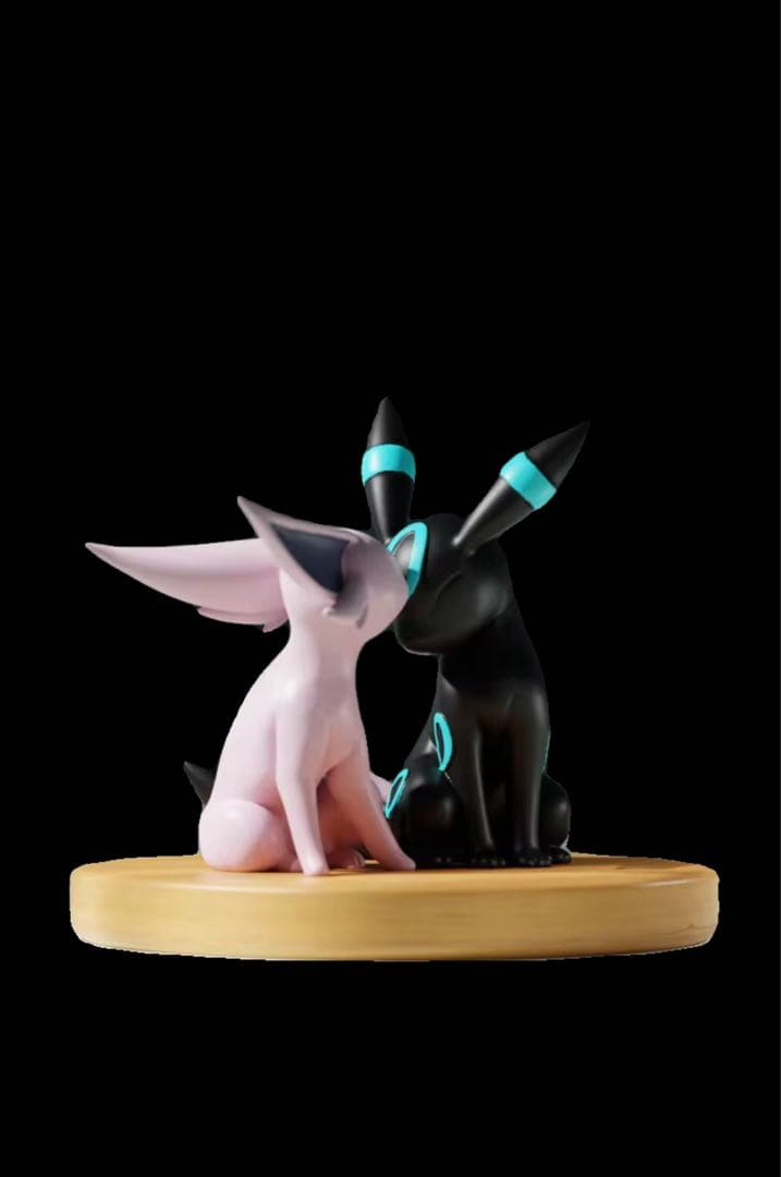 新品・未使用 ポケモン エーフィ＆ブラッキー フィギュア 2体セット