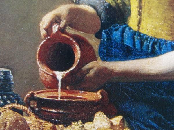 ヨハネス・フェルメール、【台所の女中さん】、希少豪華画集画、新品