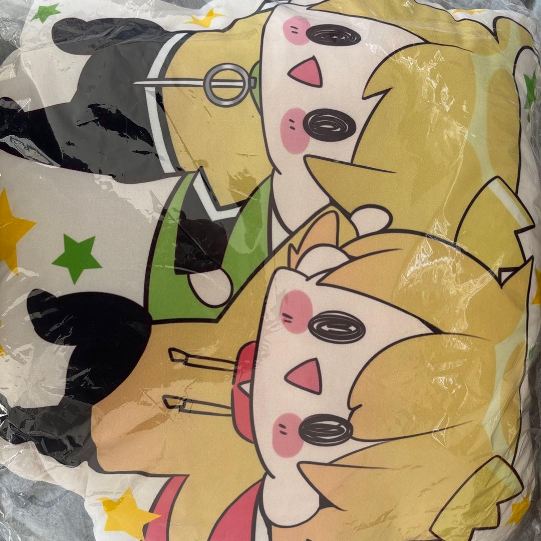 新品未使用品】やられね星人 あっきぃ ぷりっつ クッション - メルカリ