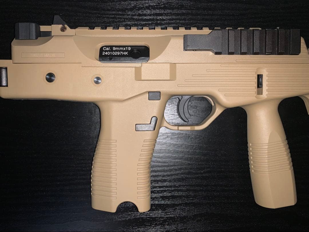 KWA MP9 GBB FDE 中古 ANGRY GUN製サプレッサー付き - メルカリ