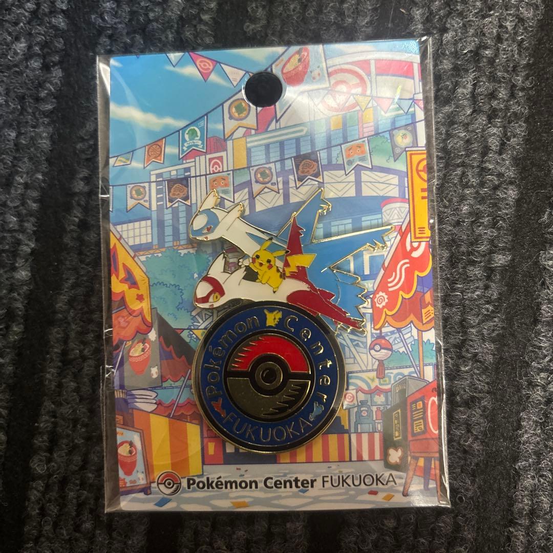 ポケモンセンター フクオカ ピンバッジ - メルカリ