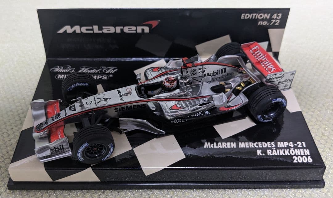ミニチャンプス McLAREN MP4-21 K.RAIKKONEN - メルカリ