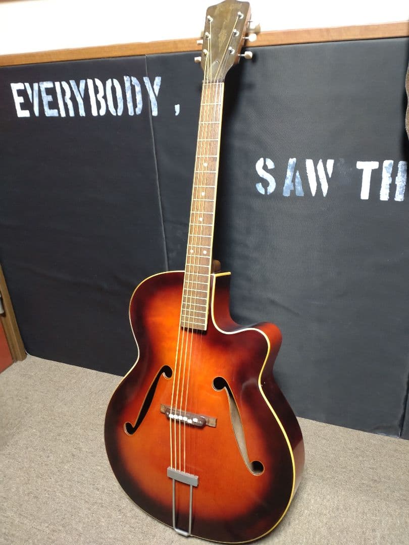 希少！62年framus 5/54 アーチトップギター［ジャンク］ - メルカリ