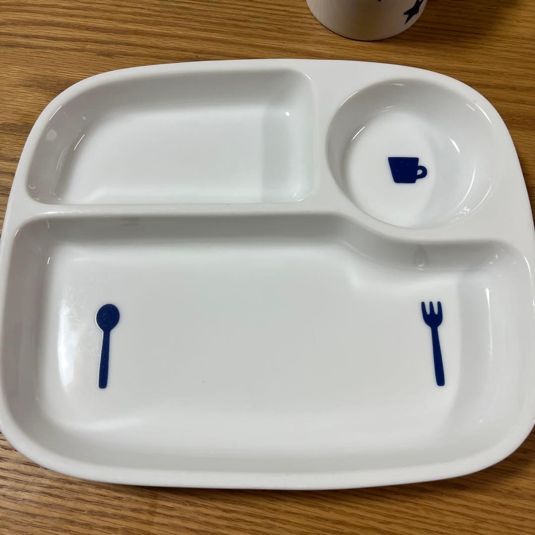 栗原はるみ】子ども用食器プレート 星柄カップ付き - メルカリ