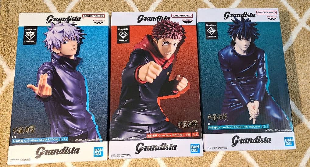 呪術廻戦 Grandista 虎杖悠仁 五条悟 伏黒恵 フィギュア - メルカリ