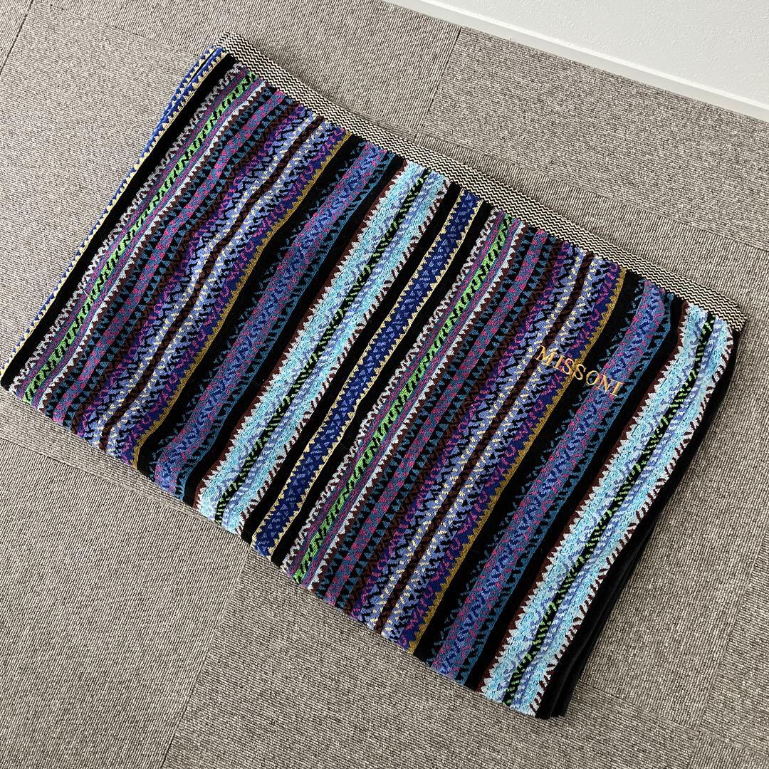 MISSONI】ミッソーニ タオルケット✨ストリシア柄 - メルカリ