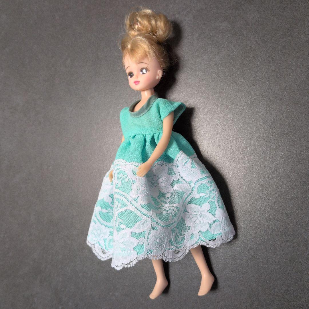 E601リカちゃんのワンピース ハンドメイド 22㌢、27㌢ドール服 - メルカリ