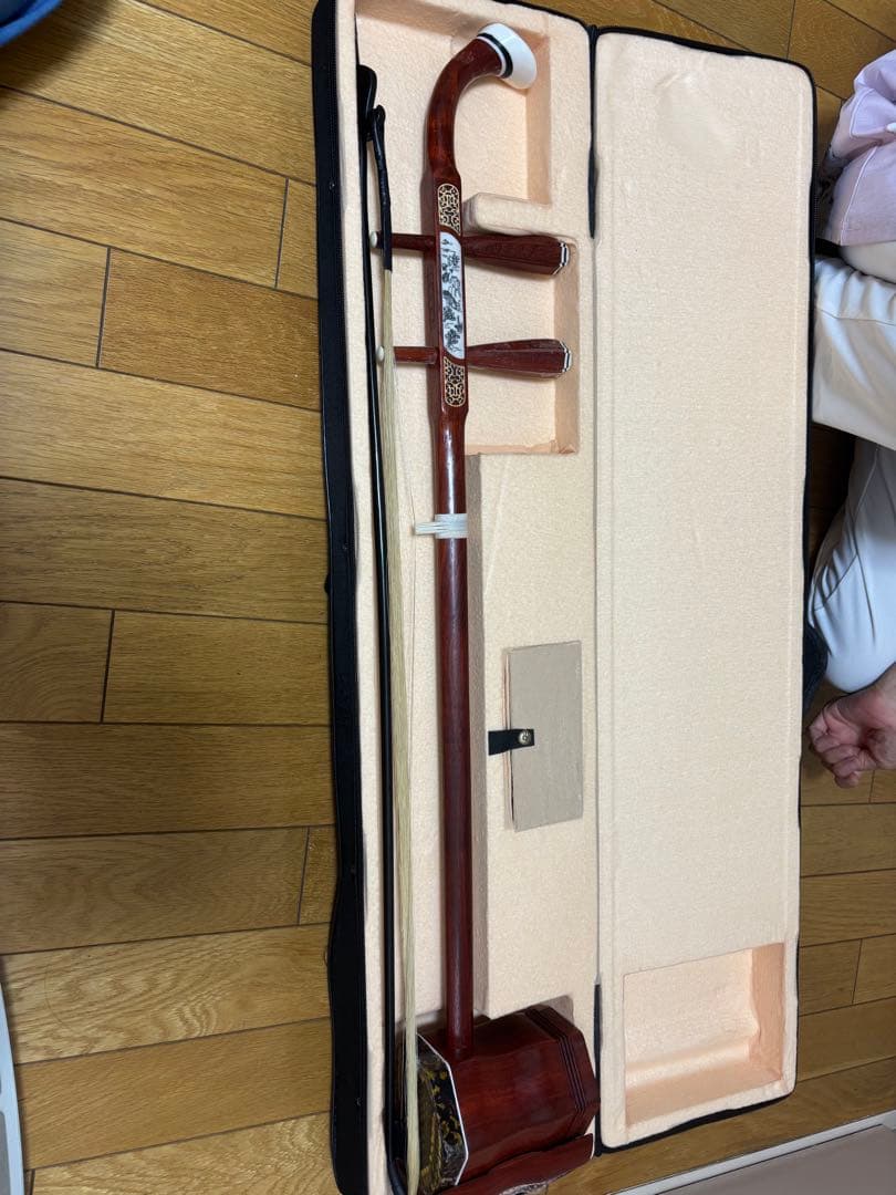 二胡 木製 六角形ボディ 専用ケース付き 二胡ケース | 古月琴坊 | マックコーポレーション