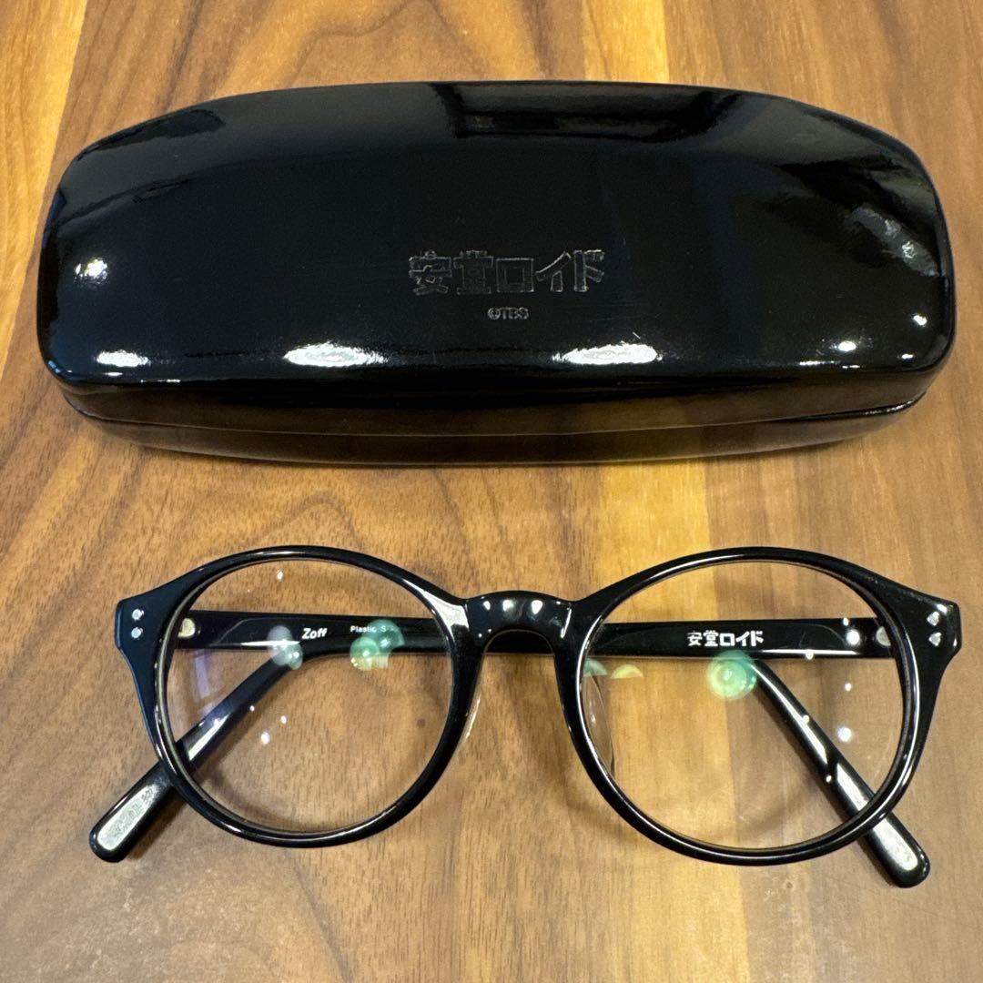 安堂ロイド Zoff 黒ぶちメガネ 木村拓哉着用モデル - メルカリ