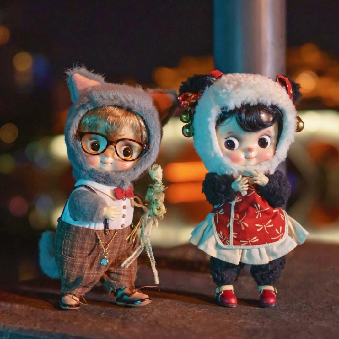 ブライスのお友達 海外作家様 18㎝可動ドール Barose 困った豚ちゃん