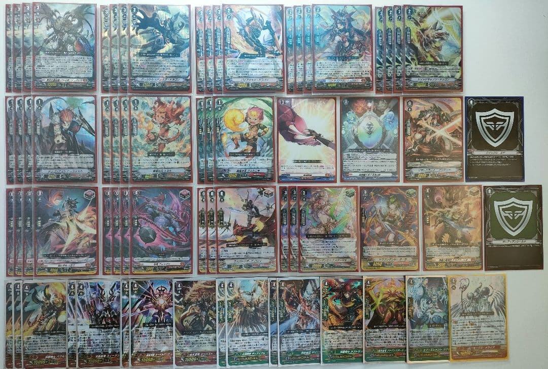 Pスタン】かげろう ドントレ×ヴァルガ デッキ 50枚 Gゾーン 16枚