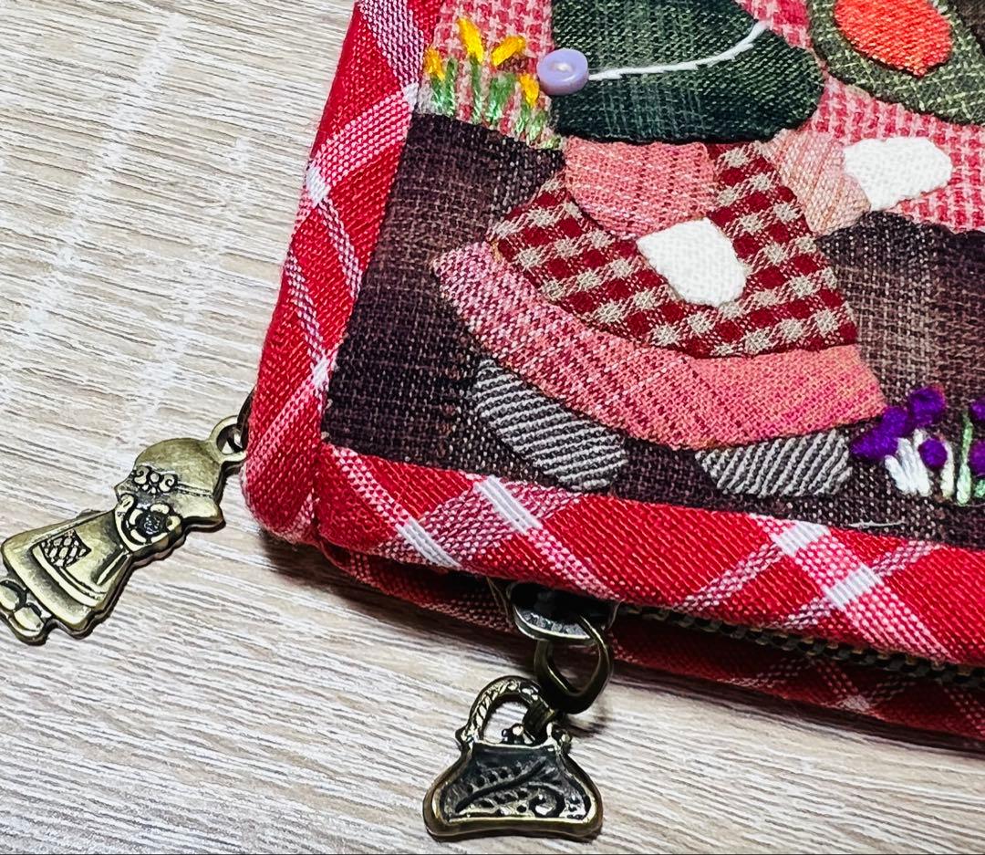 ☆新作☆スーちゃん＆お友達＆ねこ☆レッド系＊ハンドメイド＊