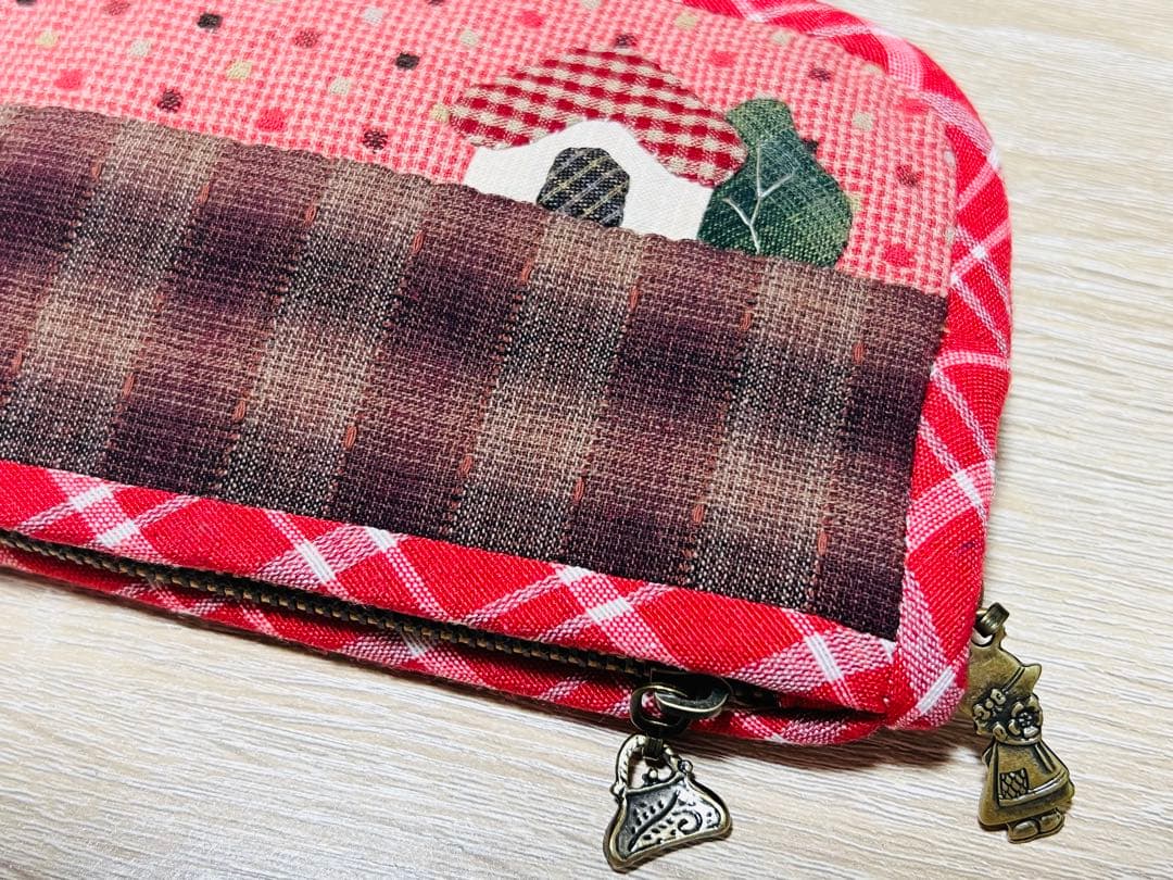 ☆新作☆スーちゃん＆お友達＆ねこ☆レッド系＊ハンドメイド＊