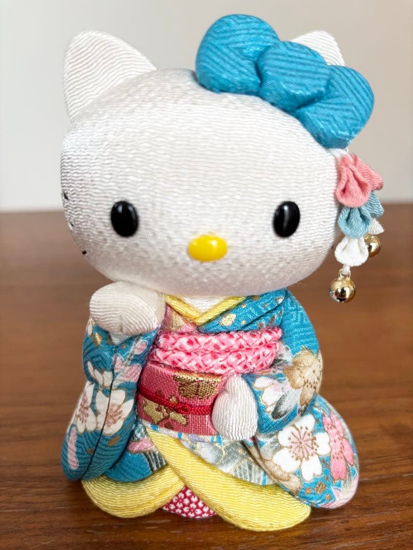 新品】招き猫 キティー キティーちゃん 舞妓 コラボ人形 柿沼東光
