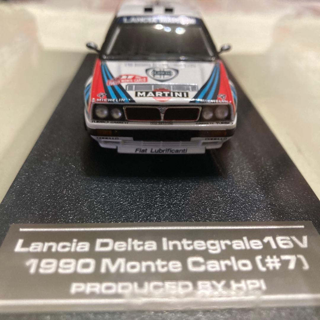 HPI 1/43 ランチアデルタインテグラーレ16V 1990 モンテ No.7 - メルカリ