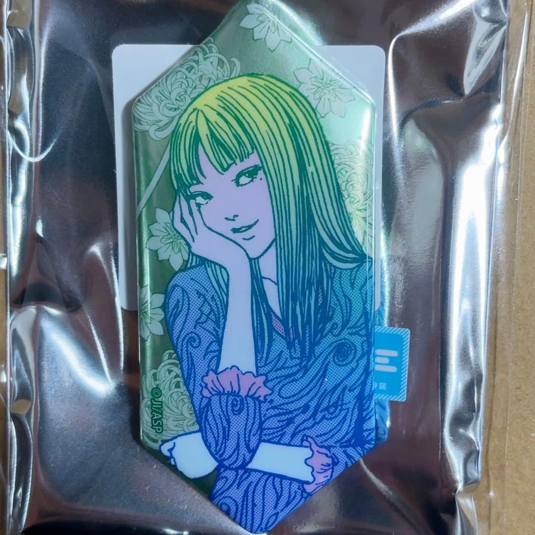 伊藤潤二 マニアック メタル 缶バッジ 富江 緑 - メルカリ