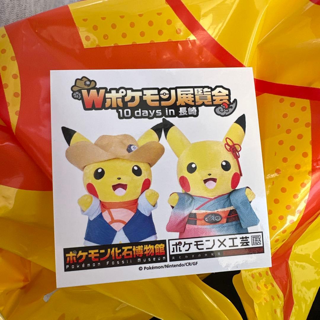 Wポケモン展覧会 10day in 長崎 ピカチュウステッカー - メルカリ