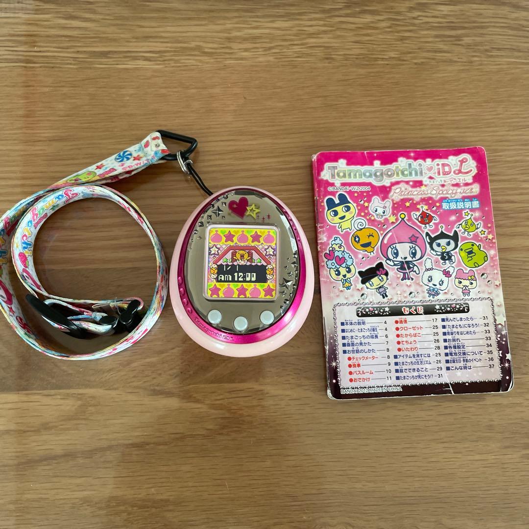Tamagotchi iDLピンク ストラップ付き - メルカリ