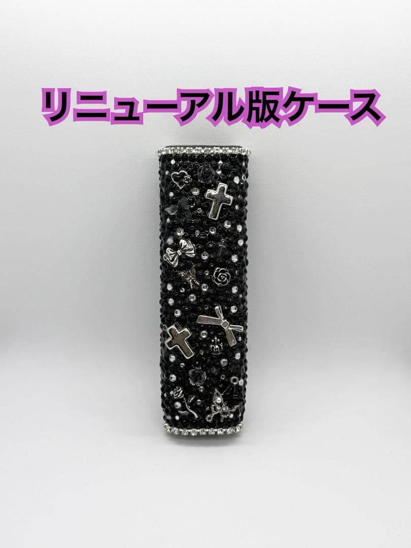 iQOS アイコス イルマiワン リニューアル版 デコケース 黒 ブラック