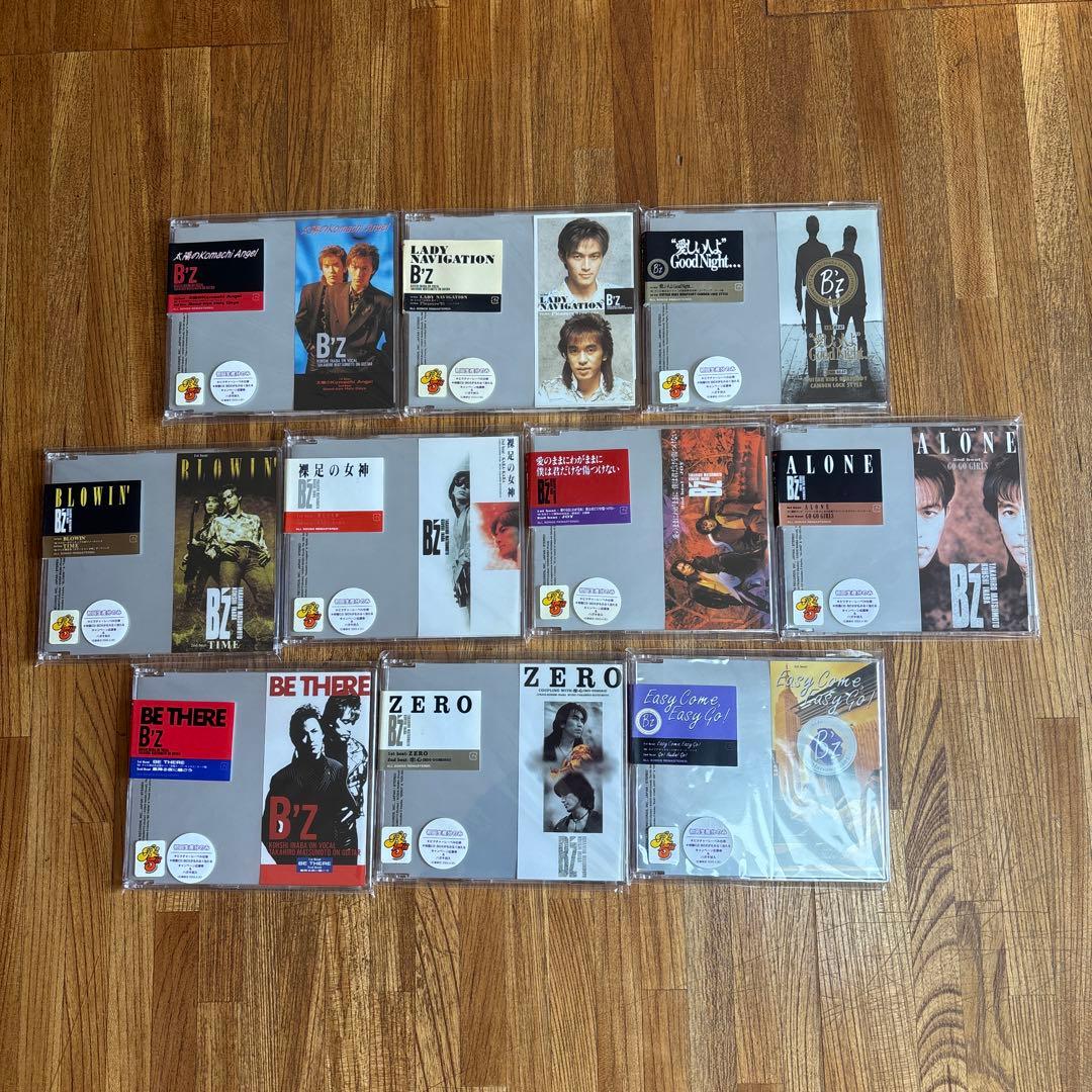 B'z 15周年記念 再発マキシシングル CD 10枚 セット - メルカリ