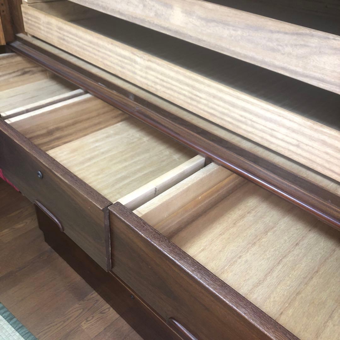 府中家具 マルケイ木工 高級家具 婚礼家具 桐箪笥タンス 着物入 昭和