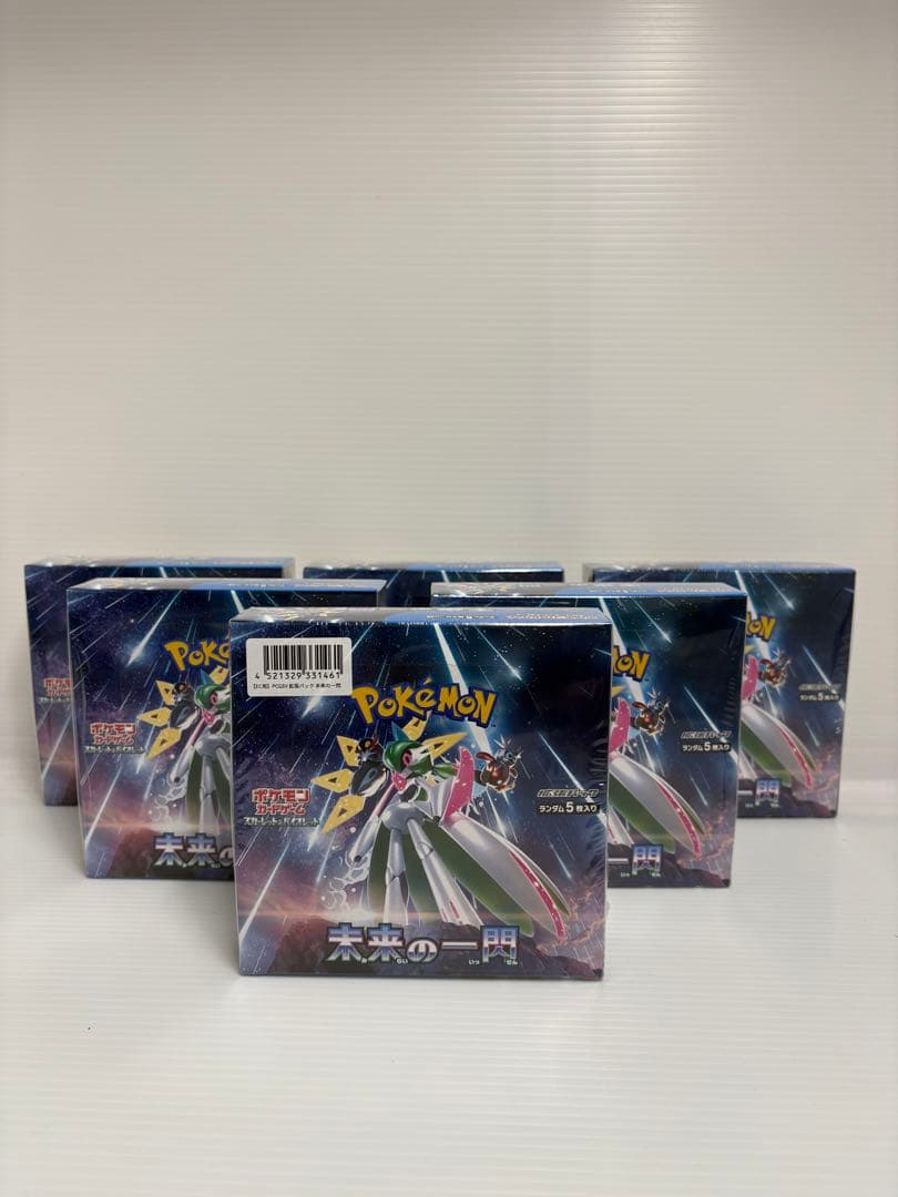 ポケモンカードゲーム 未来の一門 6BOX 未開封シュリンク付き - メルカリ
