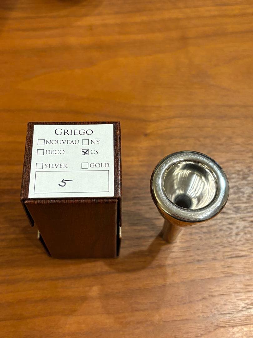 GRIEGO グレイゴ CS5 トロンボーンマウスピース - メルカリ