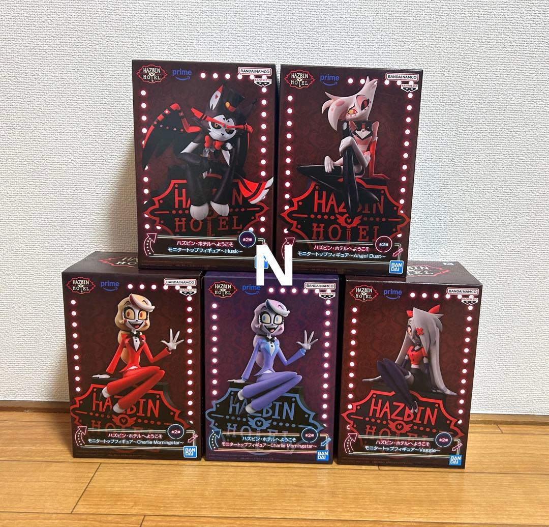 ハズビン・ホテルへようこそ モニタートップフィギュア A・Bカラー 5種