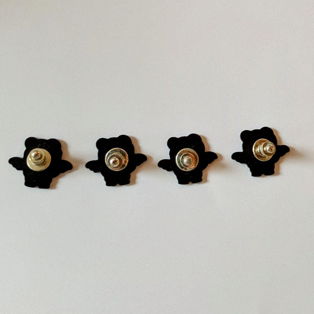 THE ALFEE ビートボーイズ エンジェルベア ピンバッジ 4個セット