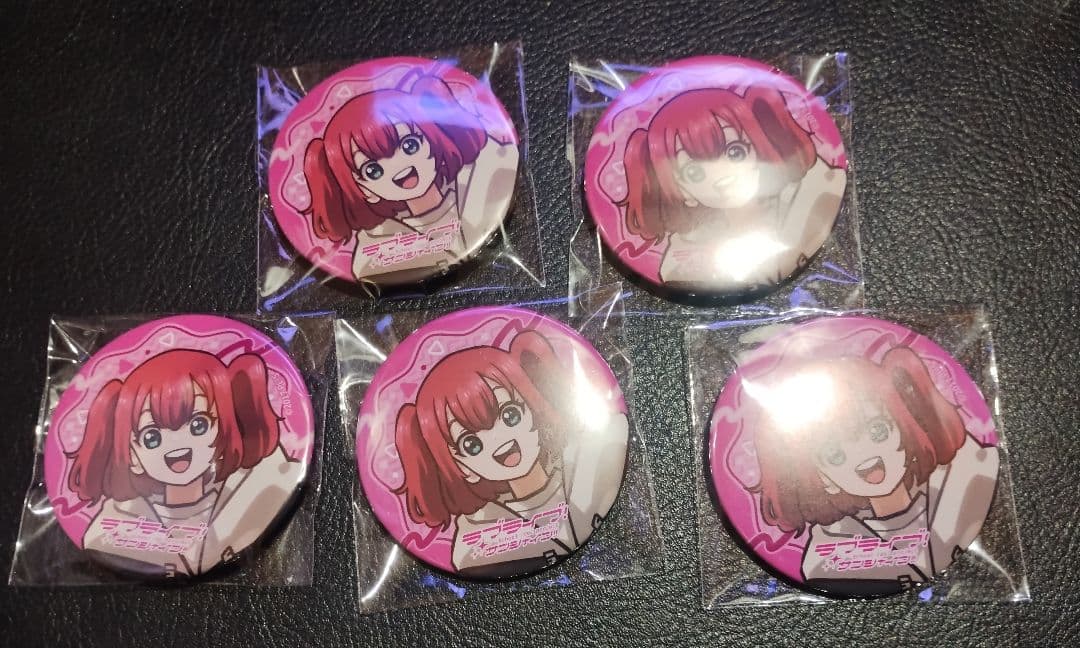 ラブライブ！ 沼津地元愛まつり 2025 黒澤ルビィ 缶バッジ セット