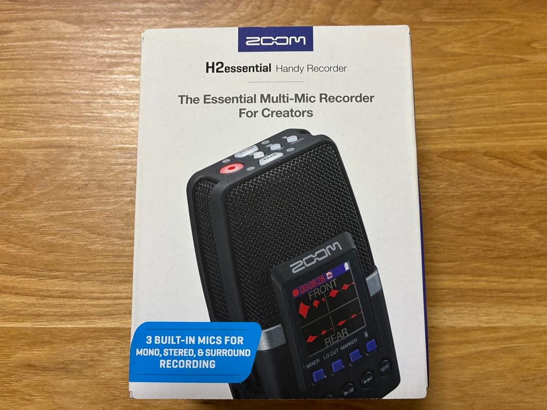 美品】ZOOM H2 essential＋BTA-1＋アクセサリーキット - メルカリ