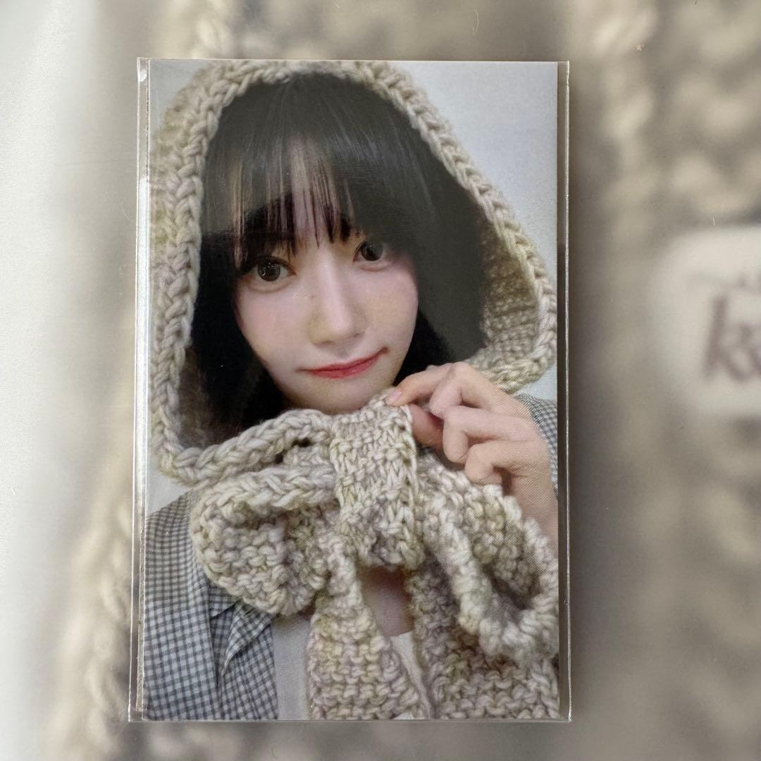 LE SSERAFIM KKUROCHET HOODED SCARF マフラー - メルカリ