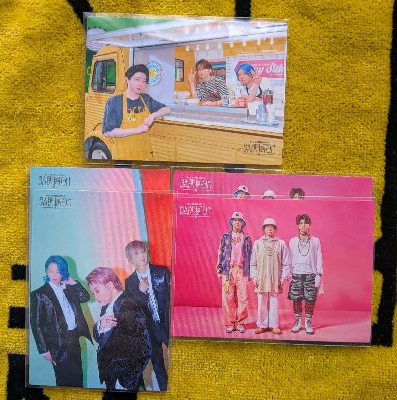 ◯Mrs. GREEN APPLE バベル フォトカ 集合3種5枚◯ 大森元貴 - メルカリ