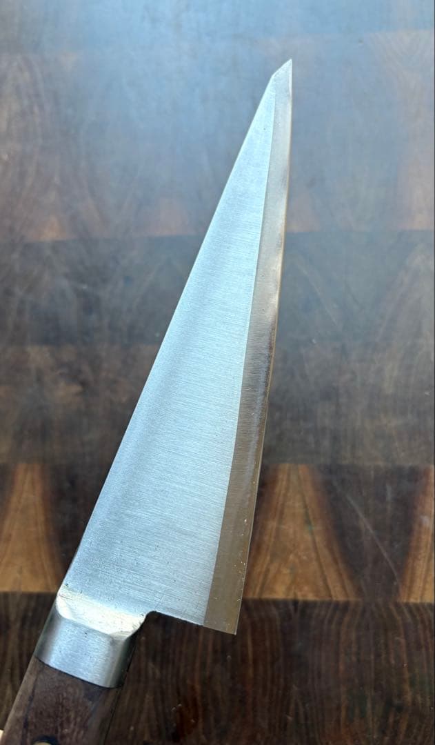 築地 有次 骨スキ 160mm 5寸 包丁 捌き 片刃 再生品 合金 - メルカリ