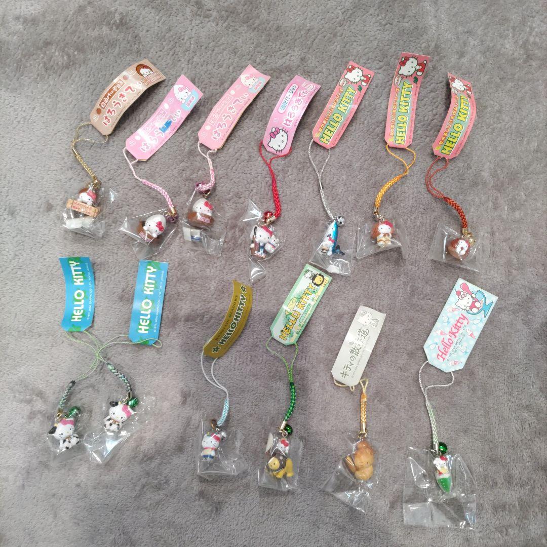ご当地キティ 根付 13個セット 新品◇ハローキティ ご当地キティ 根付けストラップ 九州 10個セット