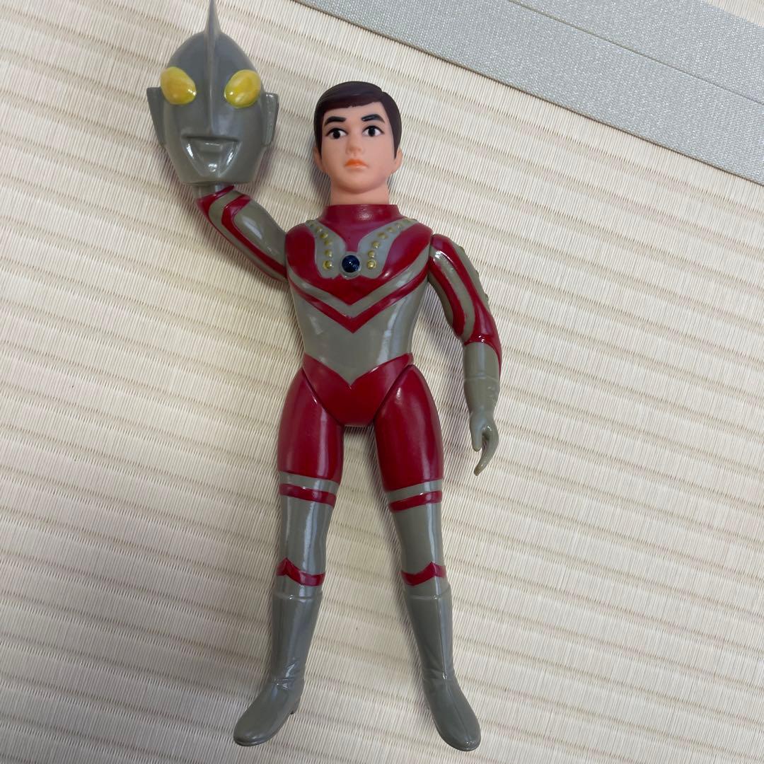 美品 当時物 ブルマァク 面取れソフビ ウルトラマンゾフィー ヒーロー