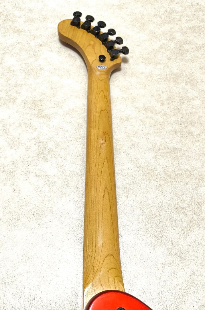 美品】ZO-3 芸達者 メタリックレッド アンプ内蔵ミニギター ケース付