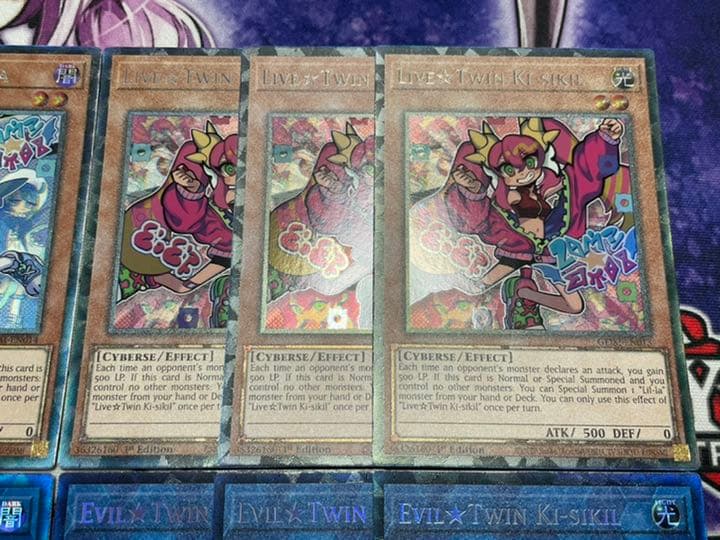 遊戯王 英語 EU版 ライブツイン イビルツイン コレクターズレア - メルカリ