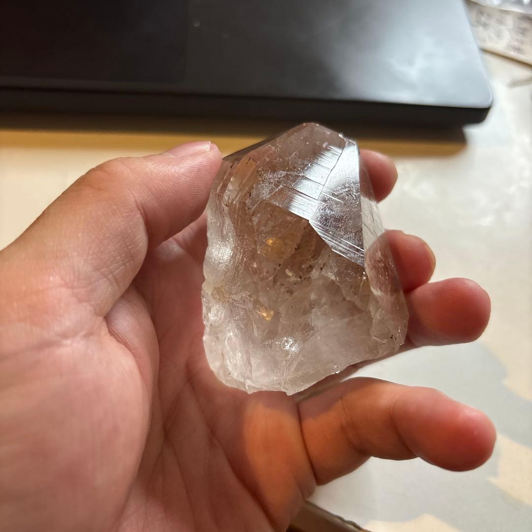 ガーネッシュヒマール水晶！ラパ産！レコードキーパー！多重！マスター