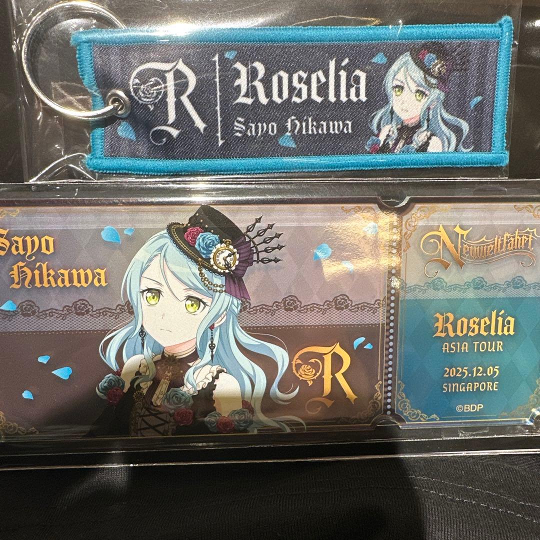 未開封】Roselia 会場別トラベルモチーフセット シンガポール 氷川紗夜