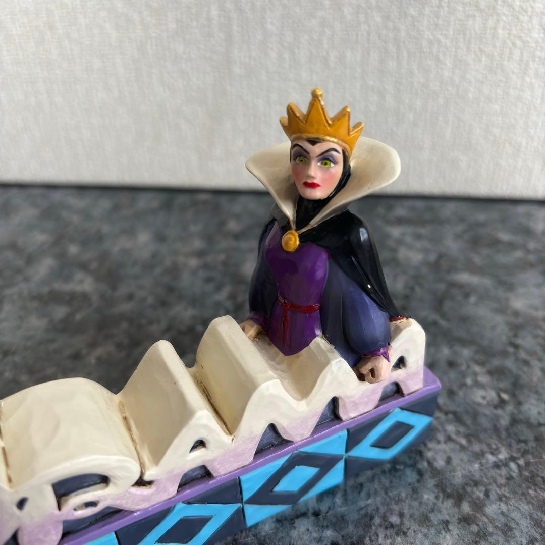 《ディズニー》ジムショア　白雪姫　王妃　置物