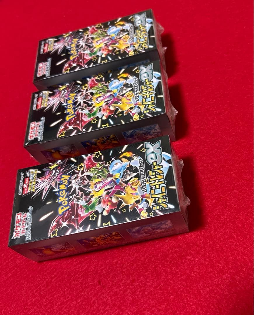 ポケモンカードシャイニートレジャーex シュリンク付き 3BOX - メルカリ