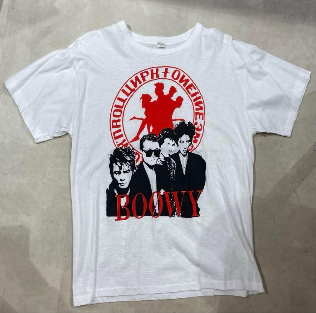 vintage boowy tシャツ 氷室京介 布袋寅泰 - メルカリ