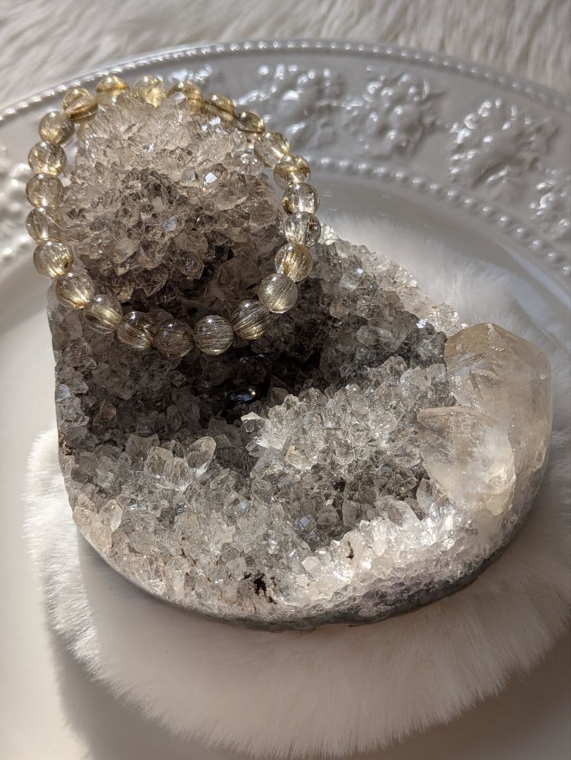 希少　♡グリーンアメジスト　花　皿♡　浄化にも 開運 パワーストーン 浄化 用 セット 水晶 さざれ 石 皿 ポイント