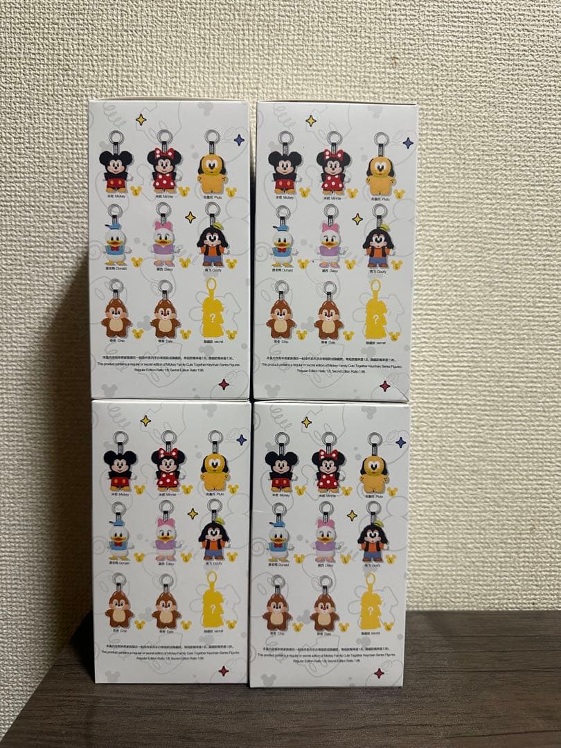 新品未開封】POPMART ディズニー ミッキーファミリー4個 ポップマート