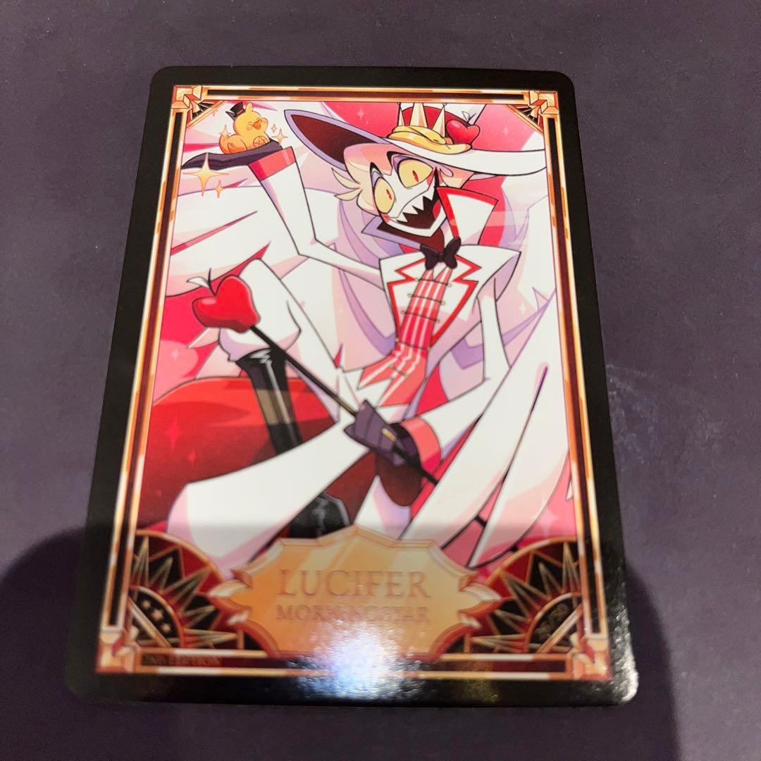 ハズビンホテル トレーディングカード ルシファー hazbin hotel - メルカリ