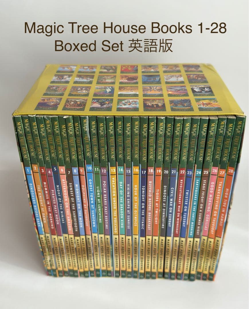 Magic Tree House 英語版 全28巻 ボックスセット - メルカリ