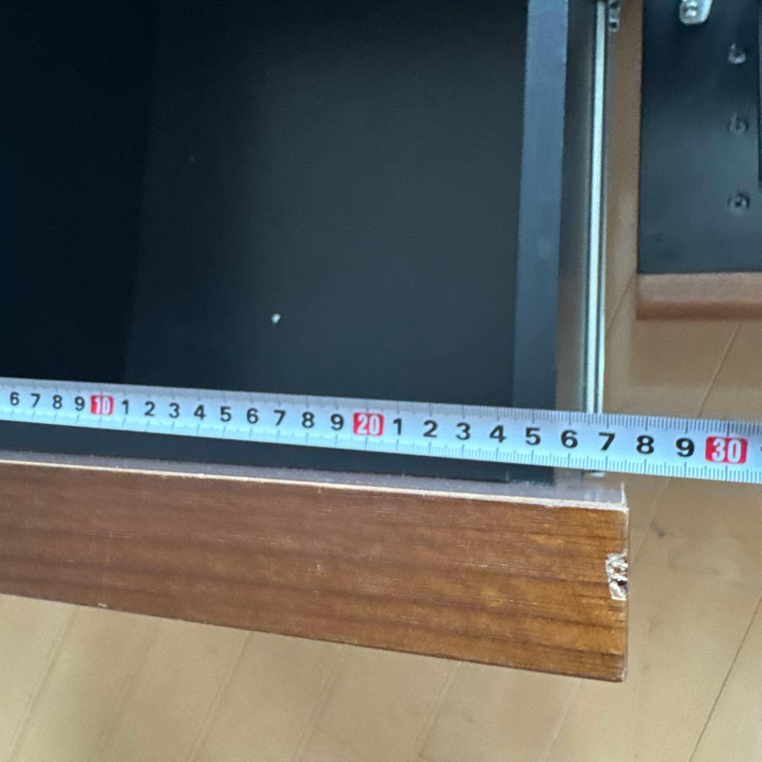 完成品送料込】ウォールナット突板 テレビ台 幅140 サンキ