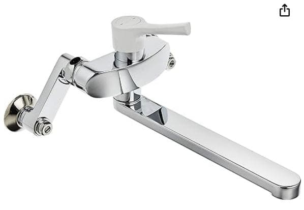 キッチン用壁付混合水栓＜TOTO＞TKY01304J 新品・未開封 Amazon | TOTO キッチン用 壁付混合栓 TKY01304J | 洗濯機用水栓・万能水栓