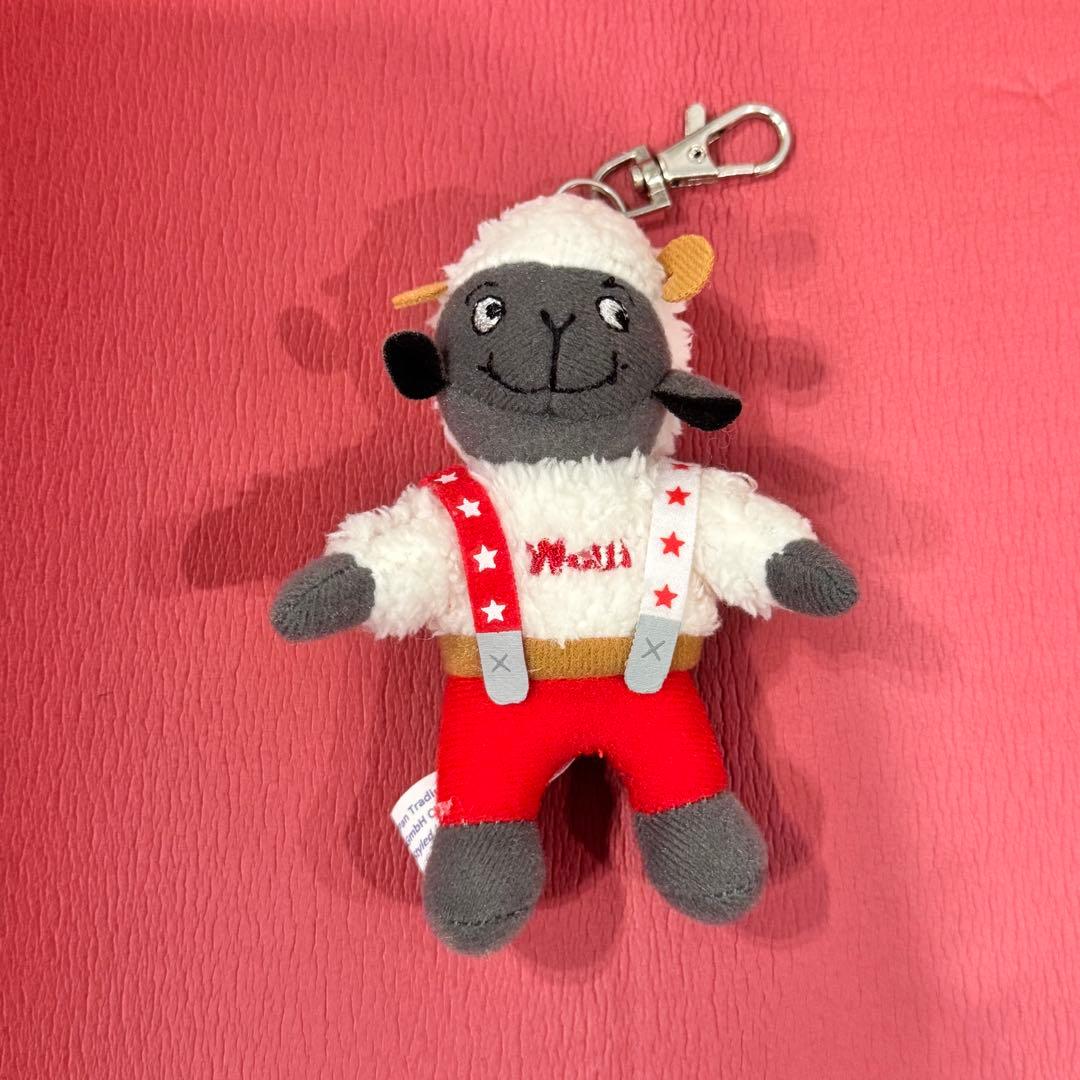 希少品】スイス限定 Wolli ぬいぐるみキーチェーン BTSジョングク愛用